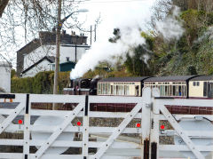 
Penrhyndeudraeth, 'Merddin Emrys', Ffestiniog Railway, April 2013